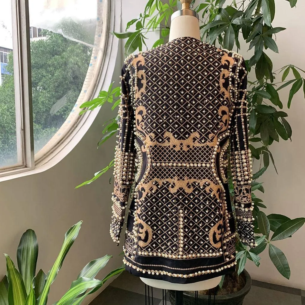 The Perfect Beaded Blazer