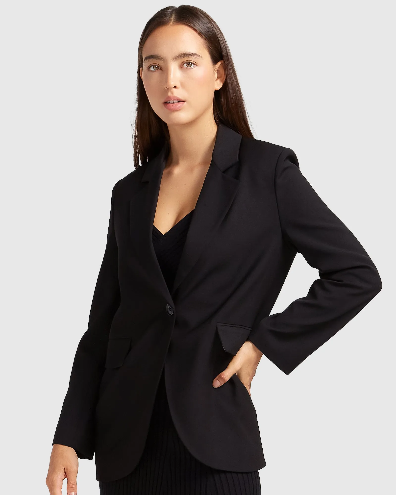 Unchained Heart Blazer - Black