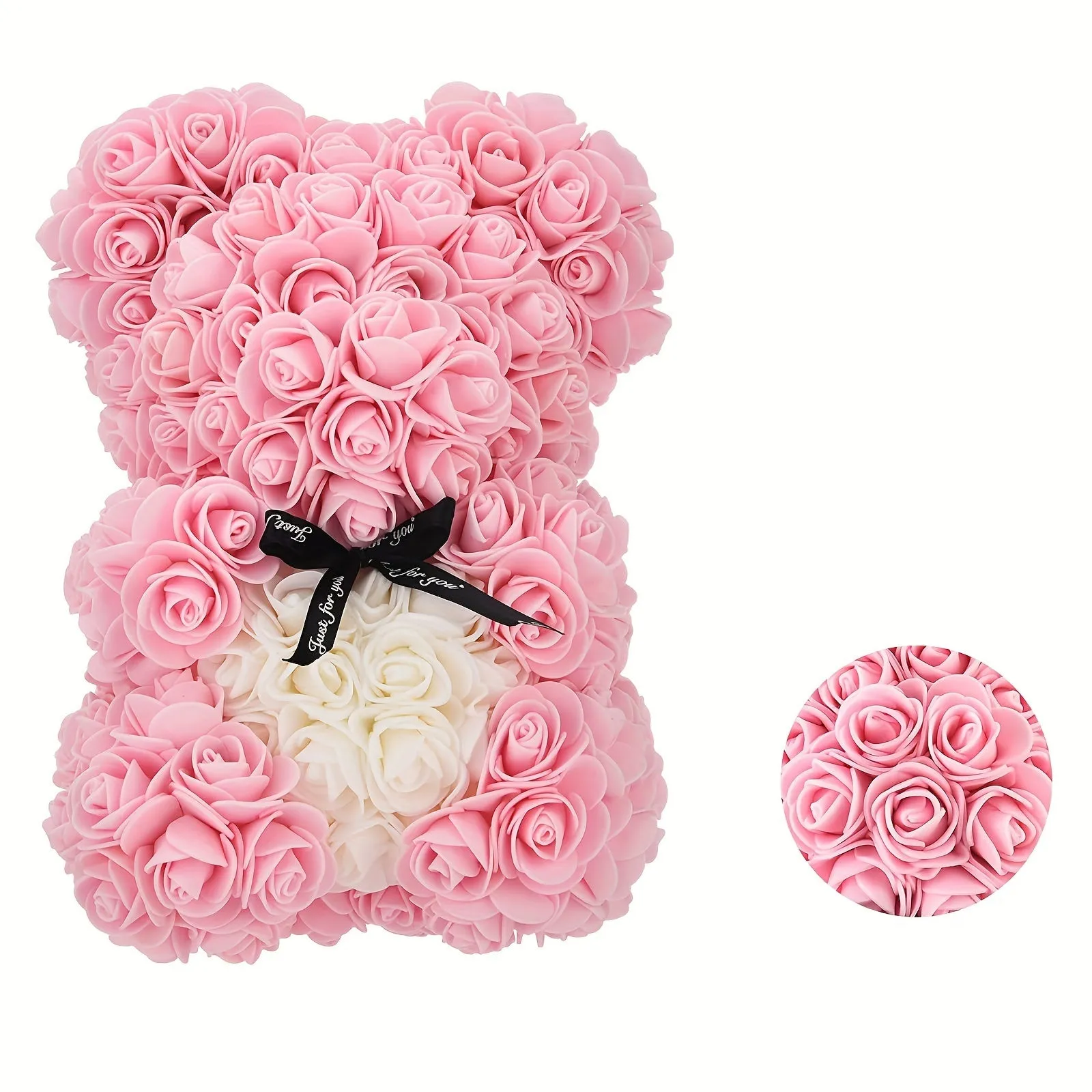 Valentines Day Romance Rose Teddy Bear for Her Ideal for Girlfriend Wife Mom Grandma
