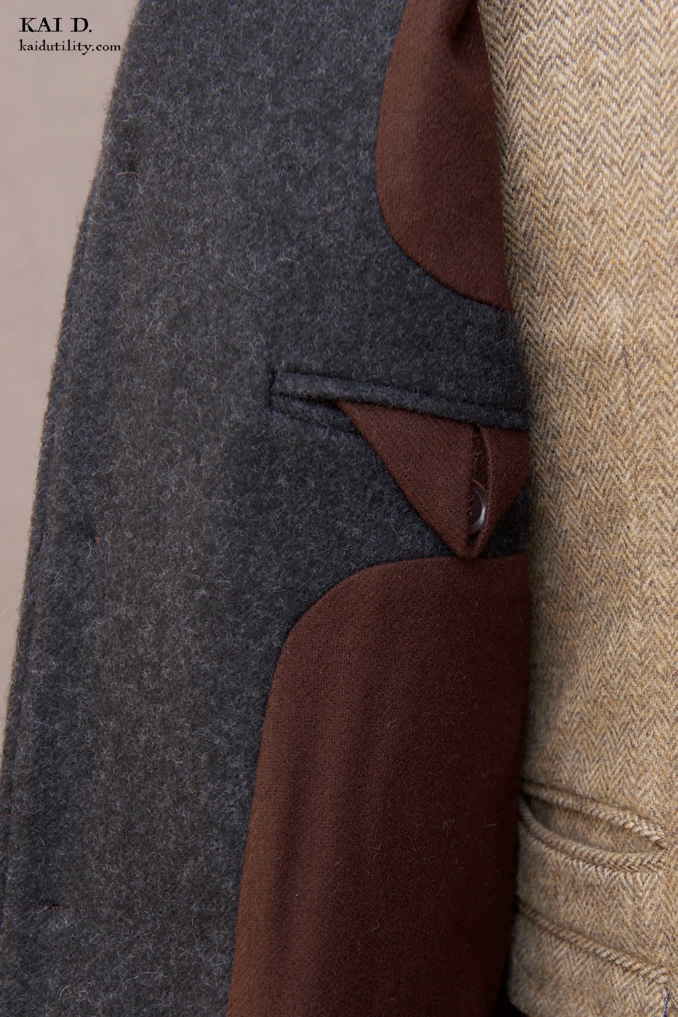 Wool Cashmere Shelby Over Coat - L, XL (NO RETURN)