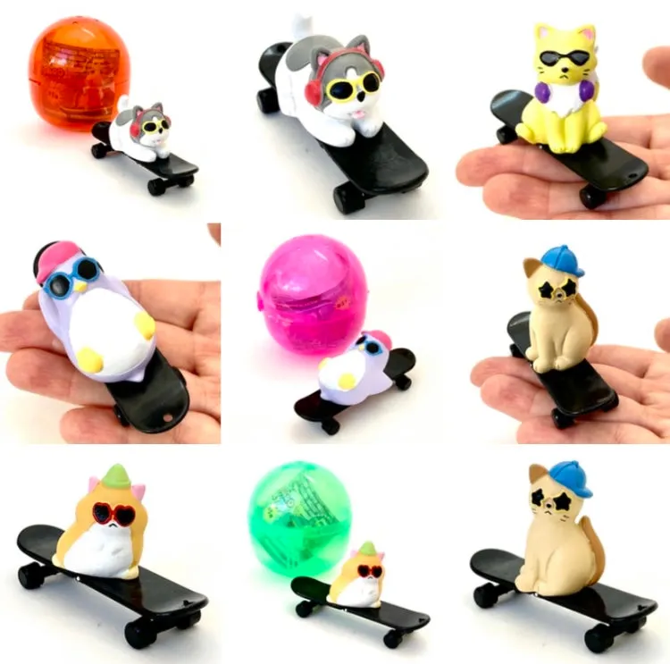 X 70831 SKATEBOARD ANIMALS CAPSULE-DISCONTINUED