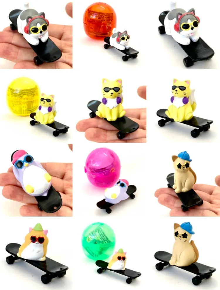 X 70831 SKATEBOARD ANIMALS CAPSULE-DISCONTINUED